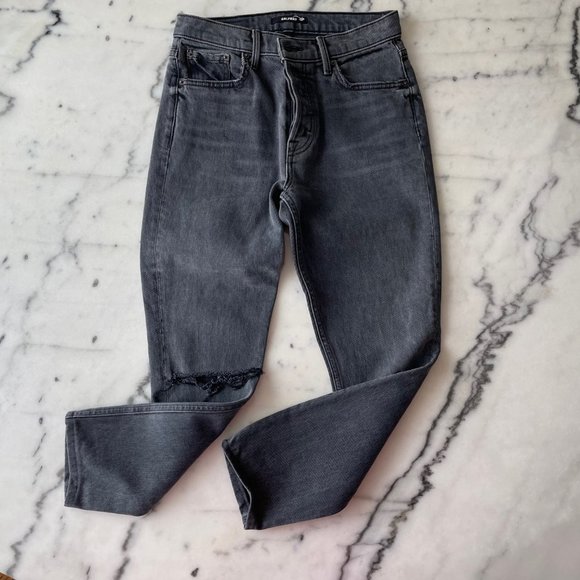 GRLFRND Karolina Jeans with Distressed Knee - Picture 2 of 13